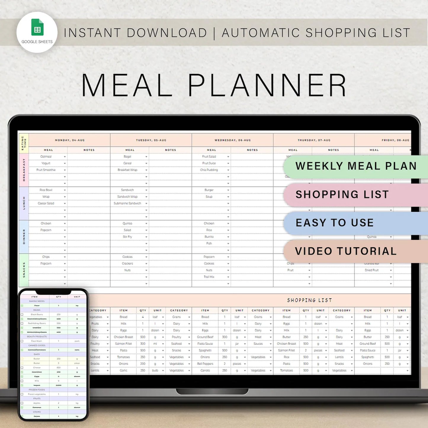 Meal planner